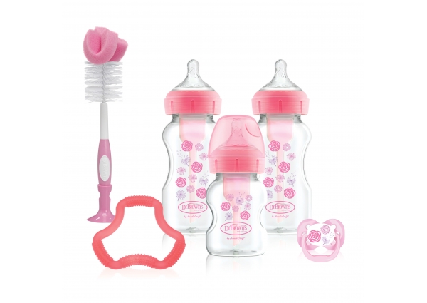Dr Brown's Options+ Pink Gift Set